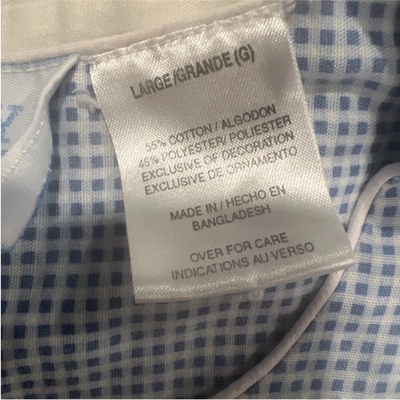 Ashley Taylor Daisy Floral House Dress L - Picture 5 of 5